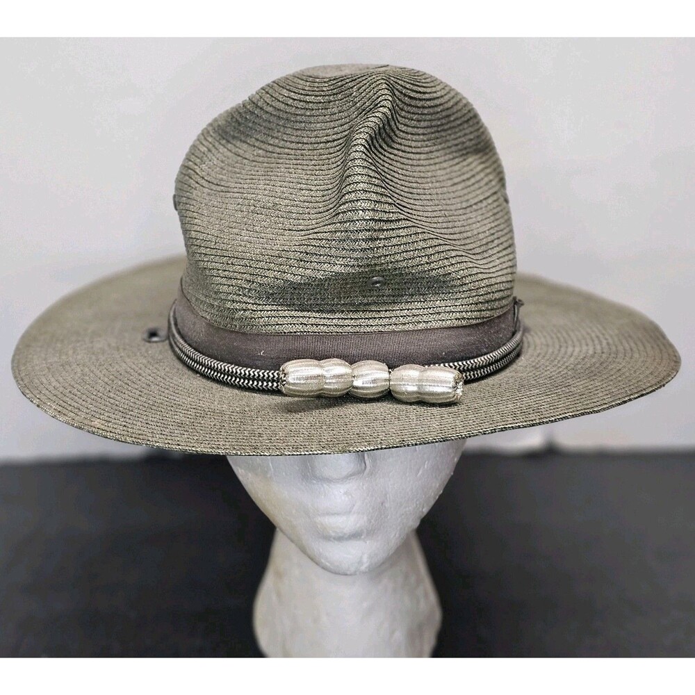 Stratton Self Forming‎ Green Mens Hat 7 1/4 - NO chin Strap